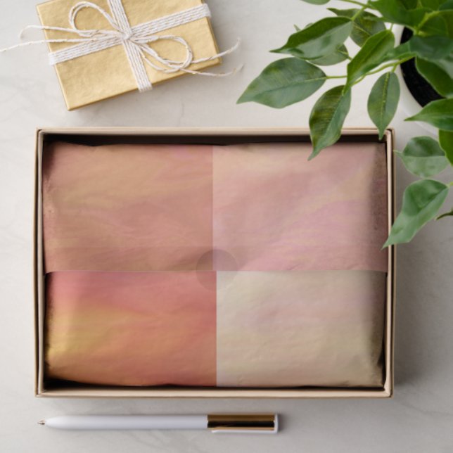 Papier Mousseline Earthtone Skies Tiles Tissue Paper (Cadeau)