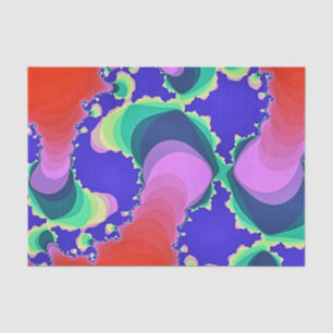 PAPIER MOUSSELINE EAU DE LA RIVIÈRE SWIRLING