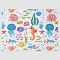 Eau salée animaux marins et illustration de la vie