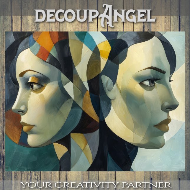 Papier Mousseline Échos divergents - Découpage - (Créateur téléchargé)