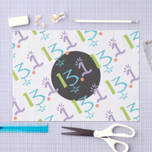 Papier Mousseline Eclectique 13.1 Papier à thème demi-marathon