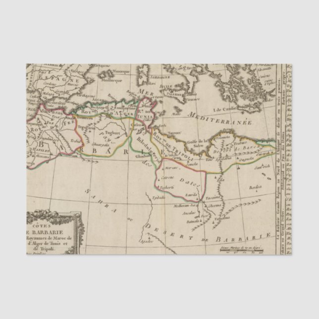 Papier Mousseline École de l'Afrique (Recto)