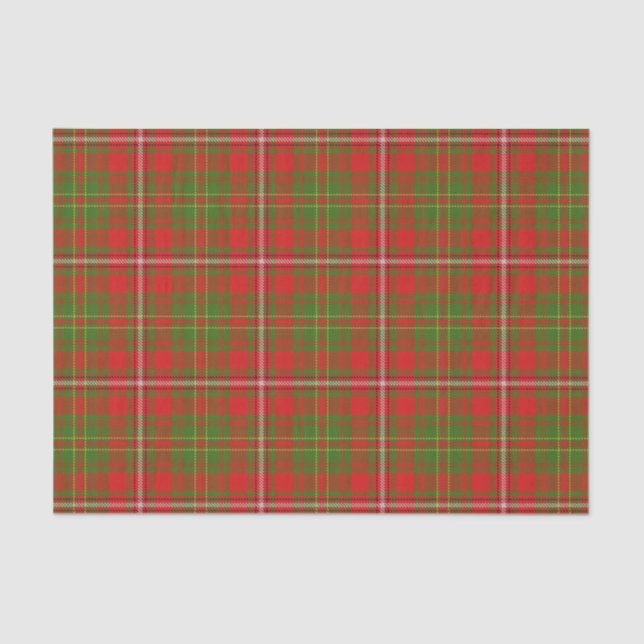 Papier Mousseline Ecosse Cadeaux Clan Hay Tartan (Recto)