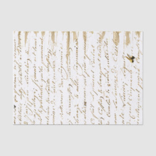 Papier Mousseline Écriture française