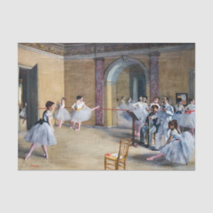 Papier Mousseline Edgar Degas - Foyer de danse, Opéra rue Le Peletie