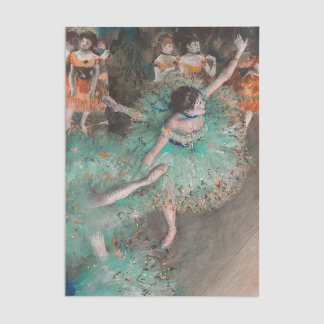 Papier Mousseline Edgar Degas - Swaying Dancer / Danseuse en vert (Créateur téléchargé)