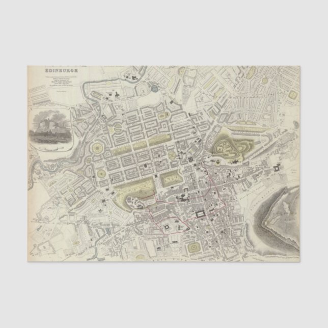 Papier Mousseline Edimbourg (Recto)