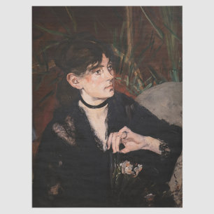 Papier Mousseline Edouard Manet - Berthe Morisot avec un ventilateur