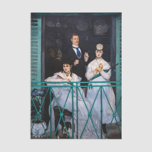 Papier Mousseline Edouard Manet - Le Balcon / Le Balcon