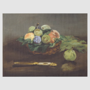 Papier Mousseline Edouard Manet - Panier de fruits
