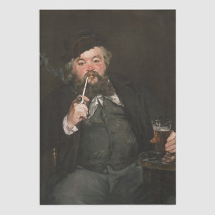 Papier Mousseline Edouard Manet - Un bon bock