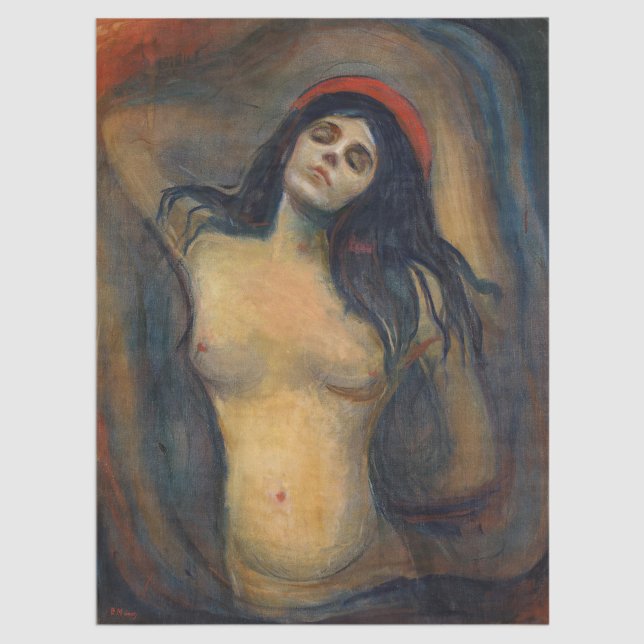 Papier Mousseline Edvard Munch - Madonna (Créateur téléchargé)