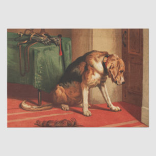 Papier Mousseline Edwin Henry Landseer Suspense (1877)