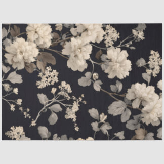 Papier Mousseline Élégant artisanat de découpage floral de pivoine n