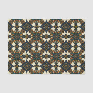 Papier Mousseline Élégant baroque & Rococo Motif floral sans joint