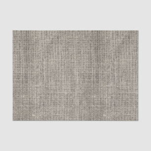 Papier Mousseline Élégant Chic Réaliste Toile de Jute Rustique Taupe