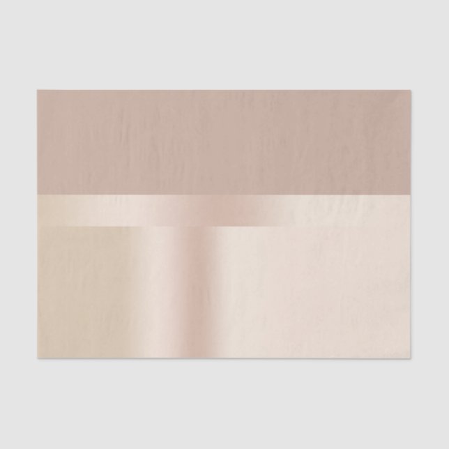 Papier Mousseline Elégant et élégant rose doré brun (Recto)