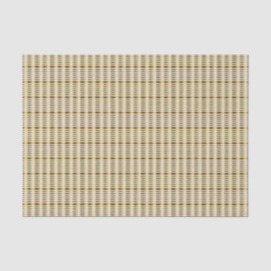 Papier Mousseline Elégant Faux Gold Stripes Sur Arrière - plan Blanc