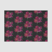 Elegant Magenta Rose Floral Bouquet