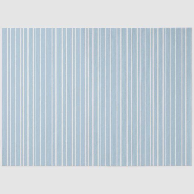 Papier Mousseline Elégante découpage bleu et blanc d'oeuf de canard (Recto)