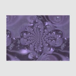 Papier Mousseline Élégante étincelle Royale Purple Liquide