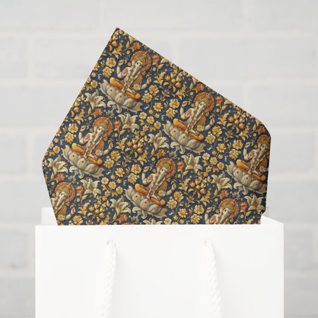 Papier Mousseline Élégante fête hindoue (Sac cadeau)