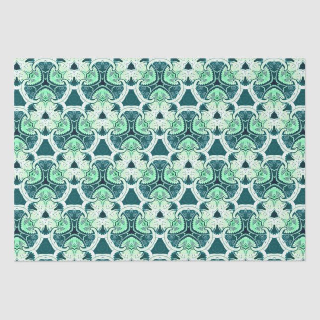 Papier Mousseline Élément abstrait (Recto)