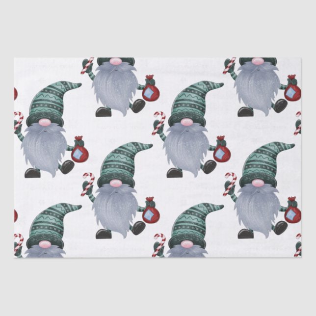 Papier Mousseline Elfe avec casquette (Recto)