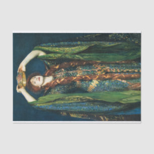 Papier Mousseline Ellen Terry en Lady Macbeth par John Singer Sargen