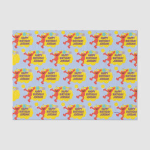 Papier Mousseline Elmo avec Motif de ballon de parti