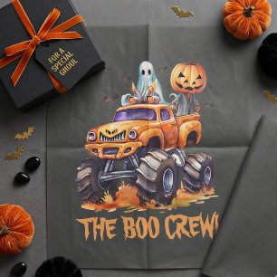 Papier Mousseline Emballage Halloween de Monster Truck