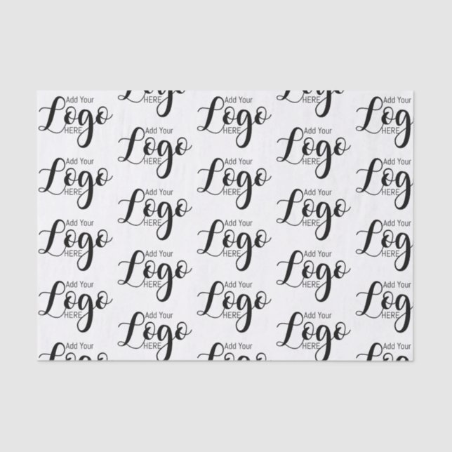 Papier Mousseline emballage pour petite entreprise avec logo personn (Recto)