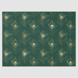 Papier Mousseline Emerald and Gold Safari Series Design 16