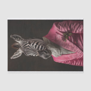 Papier Mousseline Emerson the Zebra