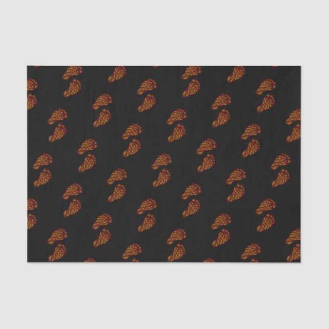 Papier Mousseline Empreintes bébé (Recto)