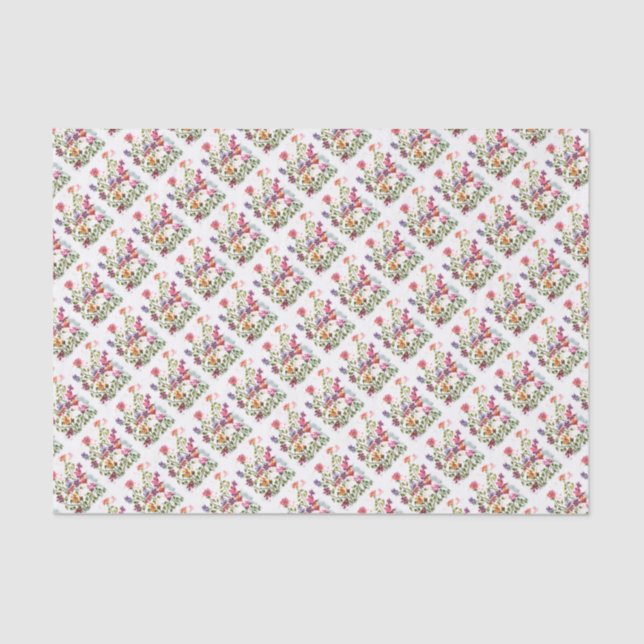 PAPIER MOUSSELINE EMPREINTES DE PATTES ANGEL (Recto)