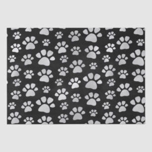 Papier Mousseline Empreintes de pattes de chat