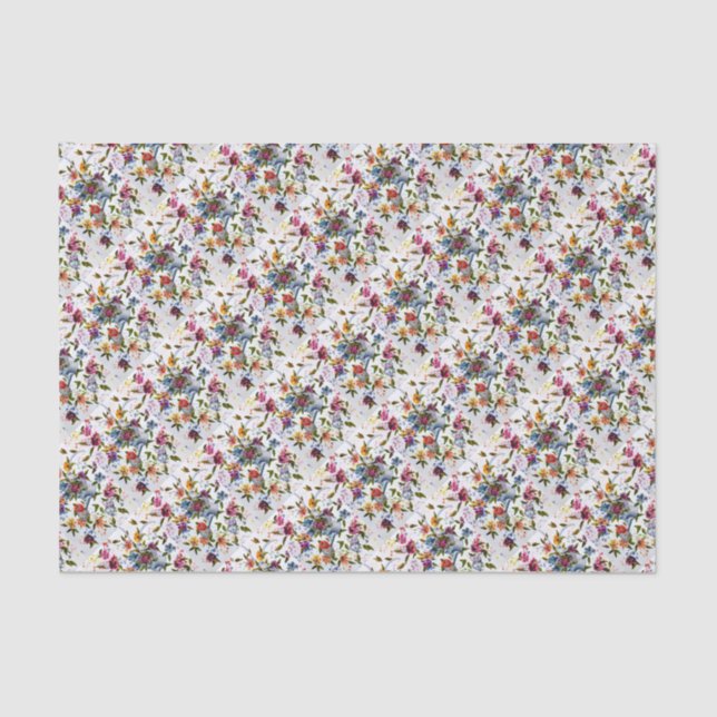 PAPIER MOUSSELINE EMPREINTES DE PATTES WATERING CAN (Recto)