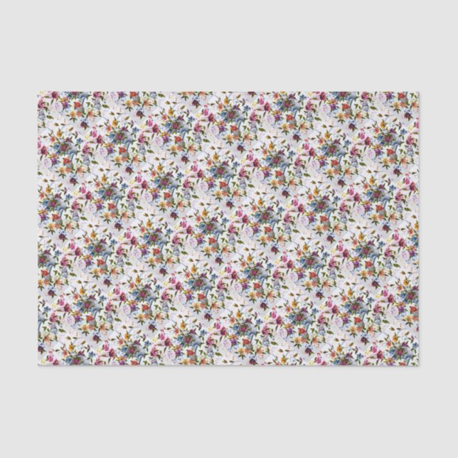 PAPIER MOUSSELINE EMPREINTES DE PATTES WATERING CAN (Recto)