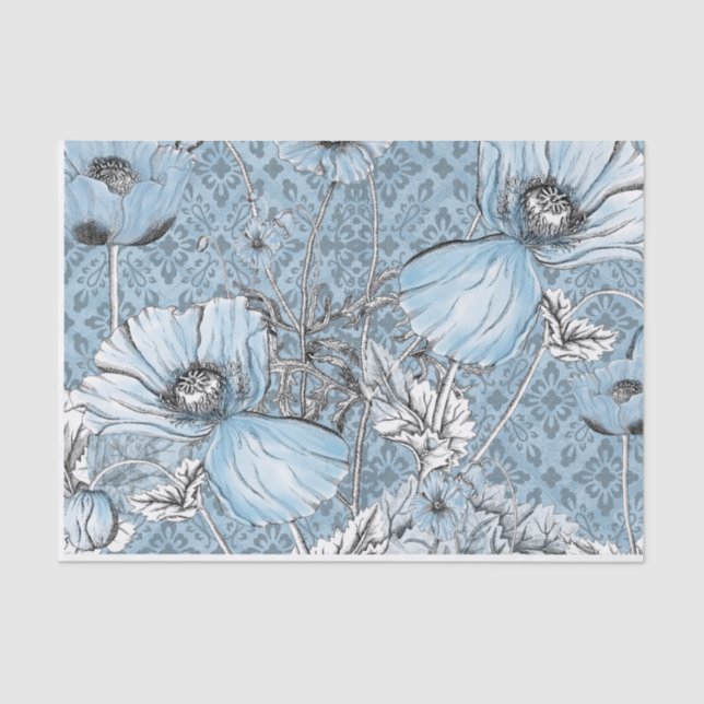 Papier Mousseline En fleurs 2 (Recto)