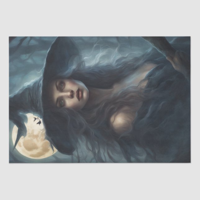 Papier Mousseline Enchanter le découpage de la cuisine lunatique (Recto)