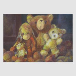 Papier Mousseline Encore de la vie avec des Nounours