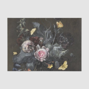 Papier Mousseline Encore la vie avec les fleurs par Otto van Schriec