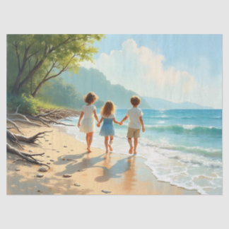 Papier Mousseline Enfance côtière