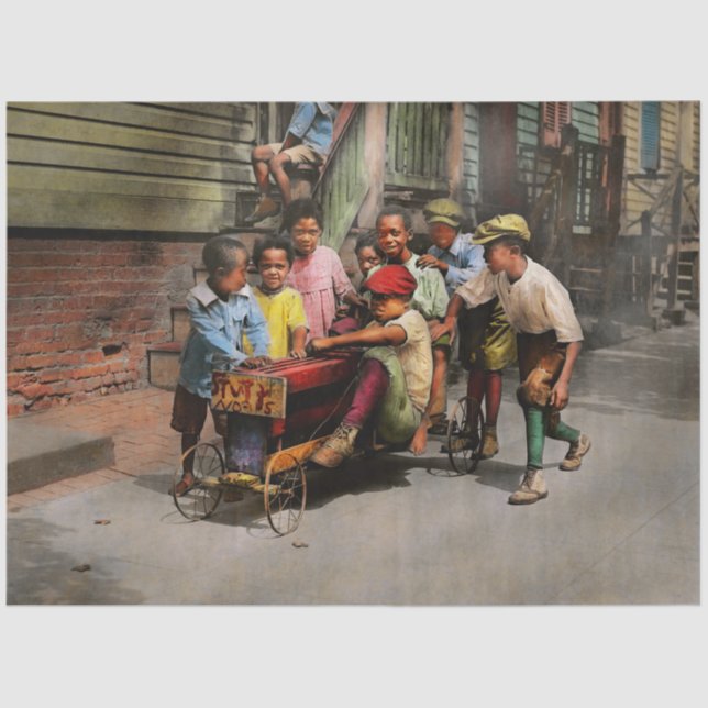 Papier Mousseline Enfants - 5 fois le charme 1915 (Recto)