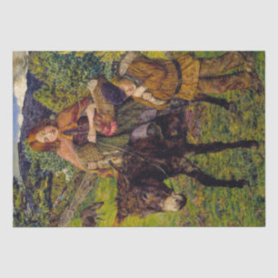 Papier Mousseline Enfants au marché (par John Lee)