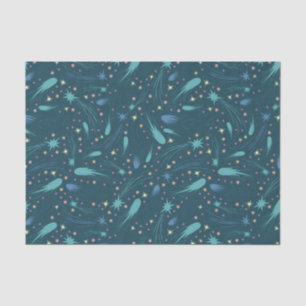 Papier Mousseline Enfants Tirant Star Comet Starry Sky Starlight