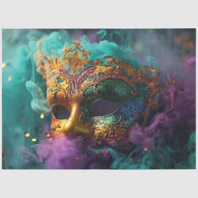 Papier Mousseline Enigma Masquerade Design Série 4 (Recto)