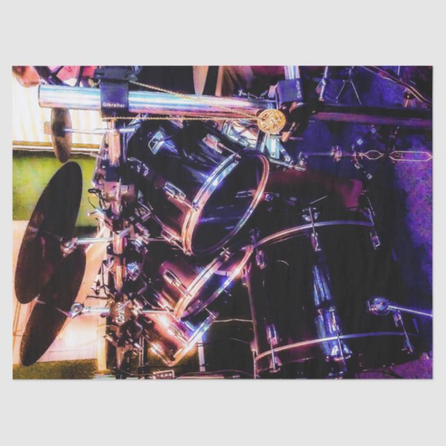 Papier Mousseline Ensemble de tambour (Recto)