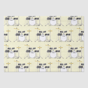 Papier Mousseline Ensemble de tambour Musique de groupe d'enseignant